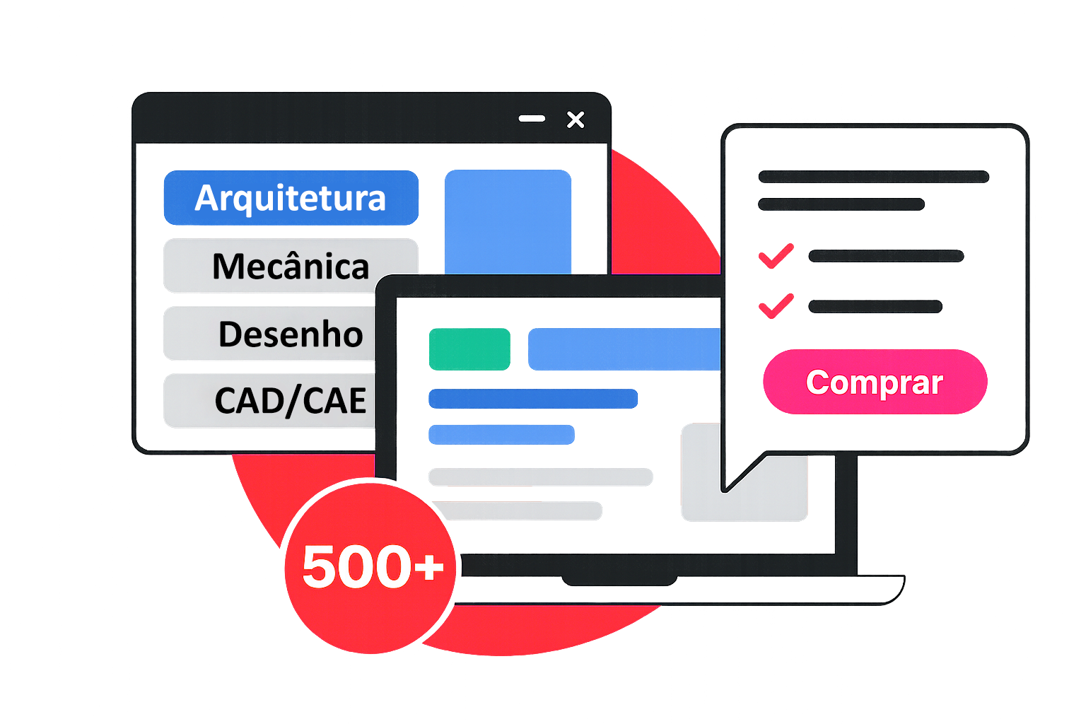Extensive catalog of ready courses RenderLearn