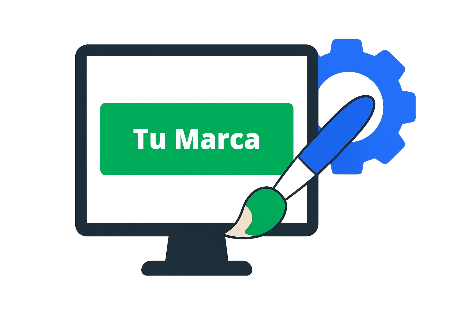 Entorno de aprendizaje con la imagen de su marca